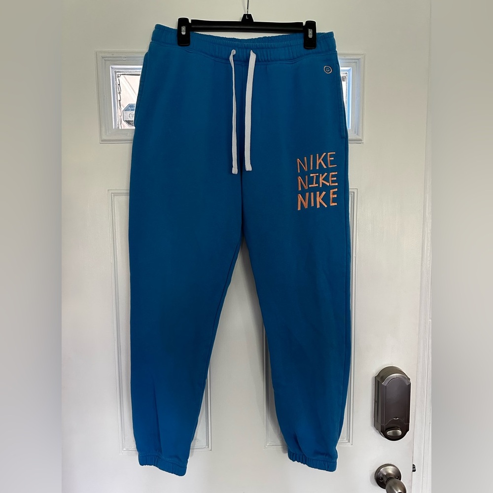 Nike Blue Fleece Sweatpants